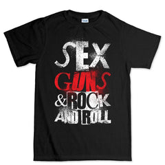 Sex Guns and Rock N Roll T-shirt