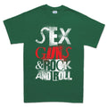 Men's Sex Guns and Rock N Roll T-shirt