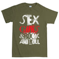 Men's Sex Guns and Rock N Roll T-shirt