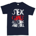 Men's Sex Guns and Rock N Roll T-shirt