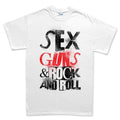 Men's Sex Guns and Rock N Roll T-shirt