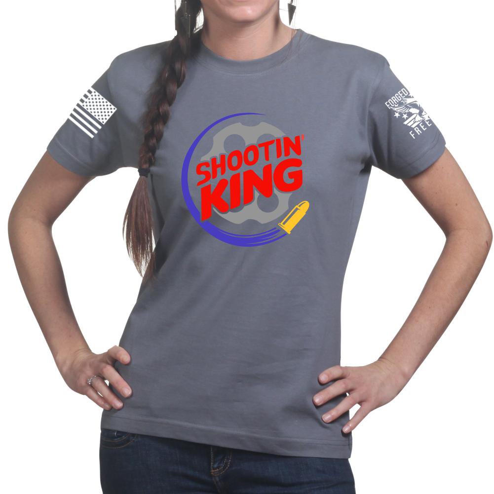 Shootin King Ladies T-shirt