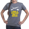 Shotgun and a Shovel Ladies T-shirt