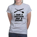 Shotgun and a Shovel Ladies T-shirt