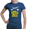 Shotgun and a Shovel Ladies T-shirt