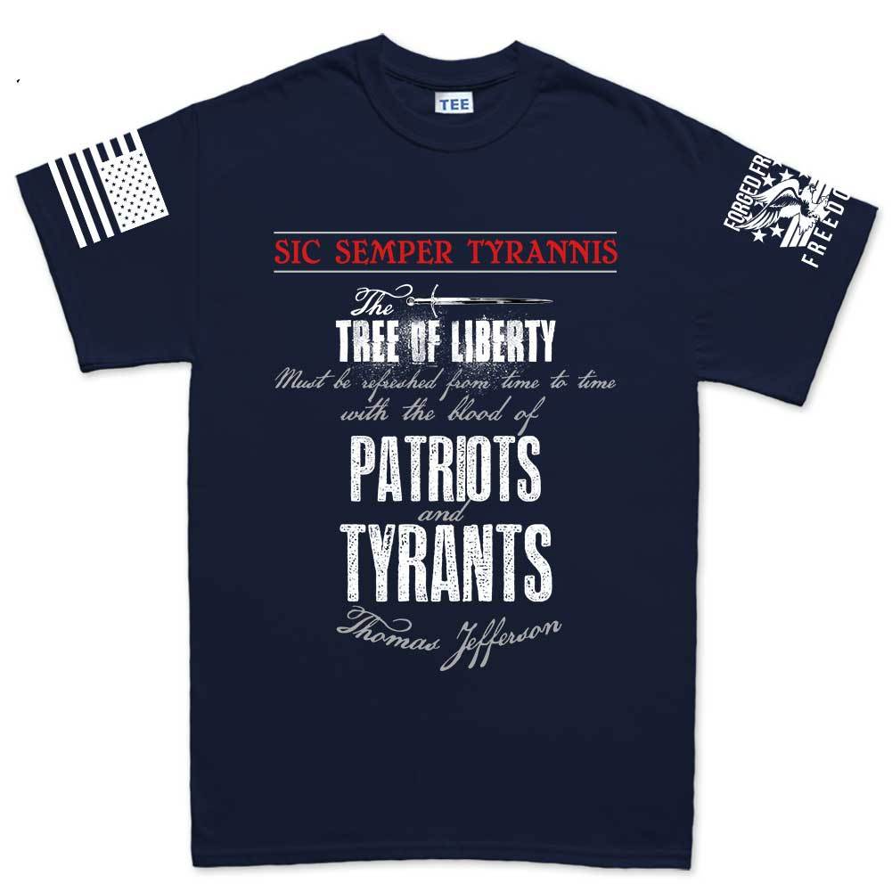 Sic Semper Tyrannis T. Jefferson Mens T-shirt