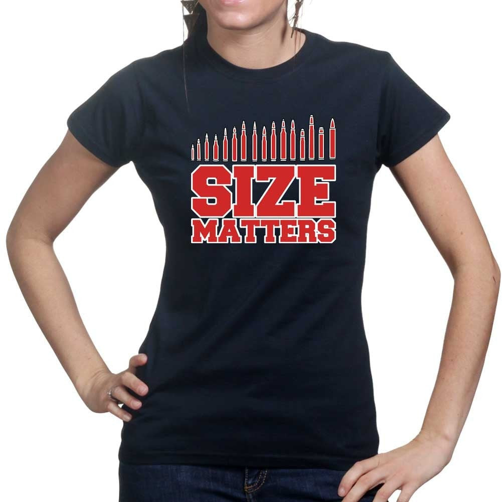 Size Matters (Ammo) Ladies T-shirt