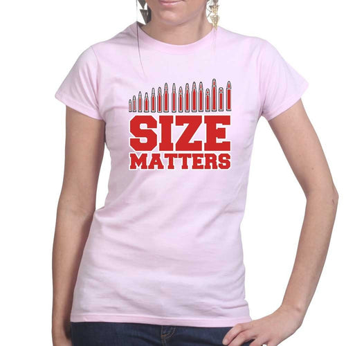 Size Matters (Ammo) Ladies T-shirt