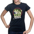 Size Matters (Fishing) Ladies T-shirt
