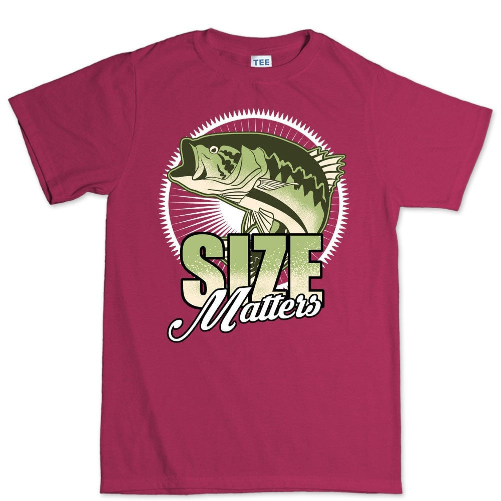 Size Matters (Fishing) Men's T-shirt – Forged From Freedom