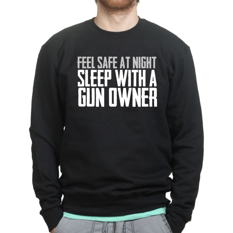 Unisex Sleep With A Gun Owner Sweatshirt