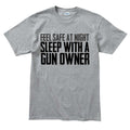 Men's Sleep With A Gun Owner T-shirt