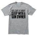 Men's Sleep With A Gun Owner T-shirt
