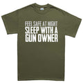 Men's Sleep With A Gun Owner T-shirt