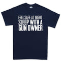 Men's Sleep With A Gun Owner T-shirt