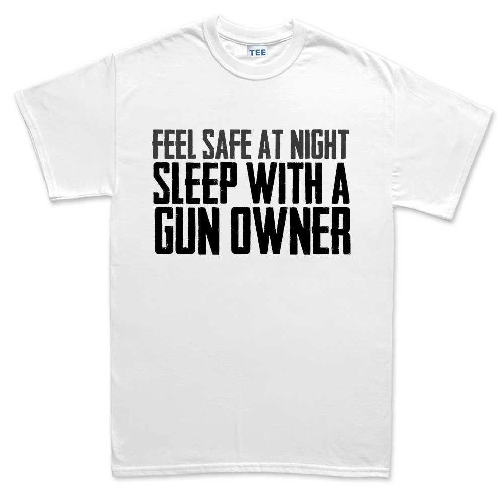 Men's Sleep With A Gun Owner T-shirt