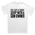 Men's Sleep With A Gun Owner T-shirt