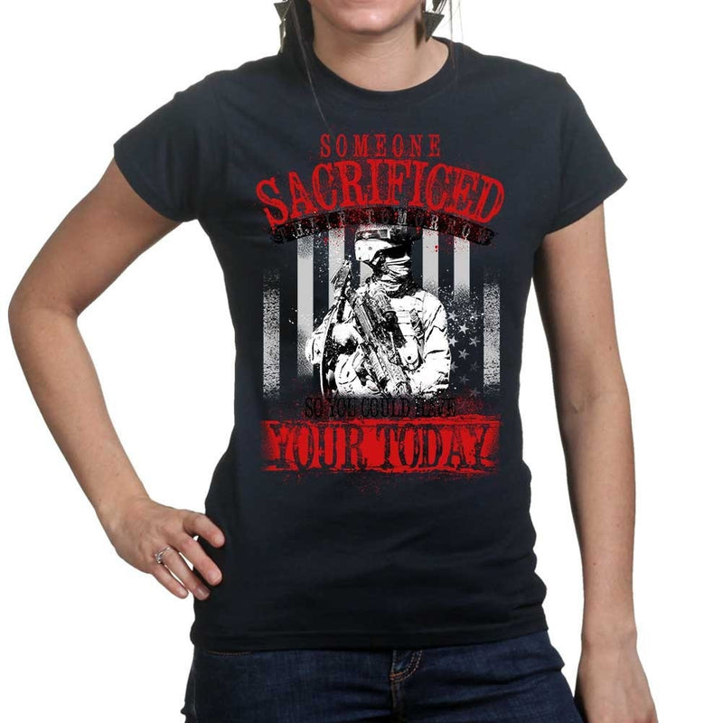 Ladies Veteran Sacrifices T-shirt