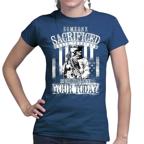 Ladies Veteran Sacrifices T-shirt