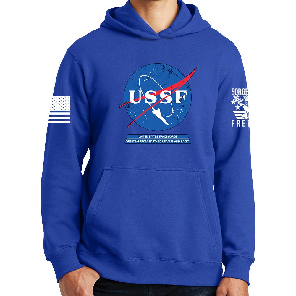 United States Space Force USSF Hoodie Forged From Freedom