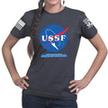 United States Space Force USSF Ladies T-shirt