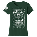 St. Patrick's Old No. 7 Whiskey Ladies T-shirt