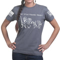 My Stick Figure Family Ladies T-shirt