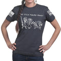 My Stick Figure Family Ladies T-shirt