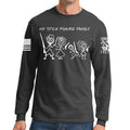 My Stick Figure Family Long Sleeve T-Shirt