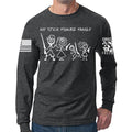 My Stick Figure Family Long Sleeve T-Shirt