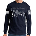 My Stick Figure Family Long Sleeve T-Shirt
