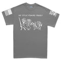 My Stick Figure Family Men's T-shirt