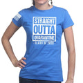 Ladies Straight Outta Quarantine T-shirt