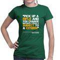 Subject to Citizen Ladies T-shirt