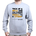 Subject to Citizen Mens Sweatshirt