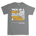 Subject to Citizen Mens T-shirt