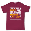 Subject to Citizen Mens T-shirt