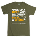 Subject to Citizen Mens T-shirt