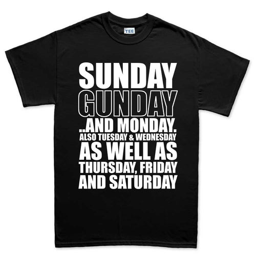 Men's Sunday Gunday Everyday T-shirt