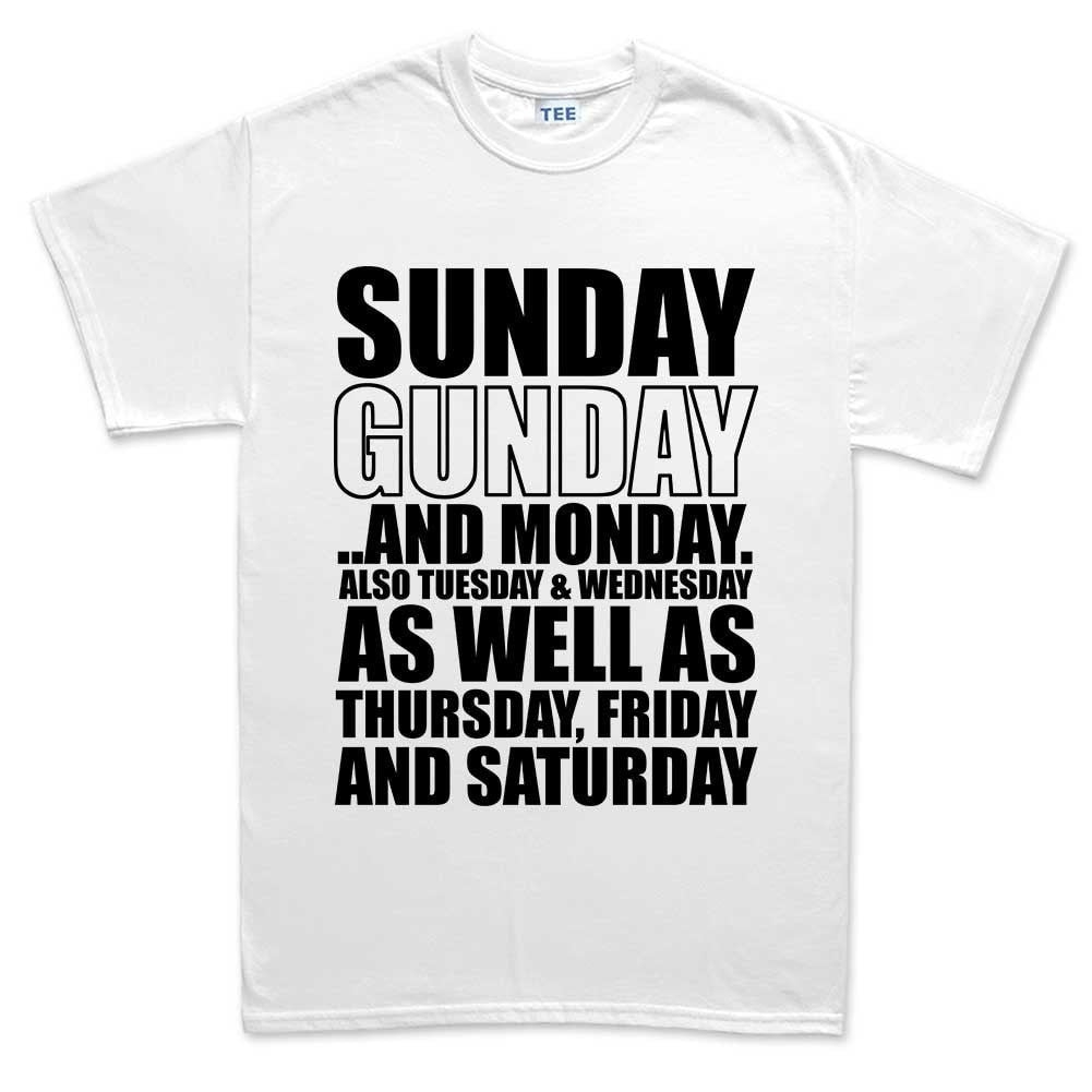 Men's Sunday Gunday Everyday T-shirt