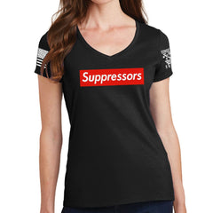 Ladies Suppressors V-Neck T-shirt