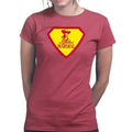 Ladies The Yankee Marshal Super Hero T-shirt