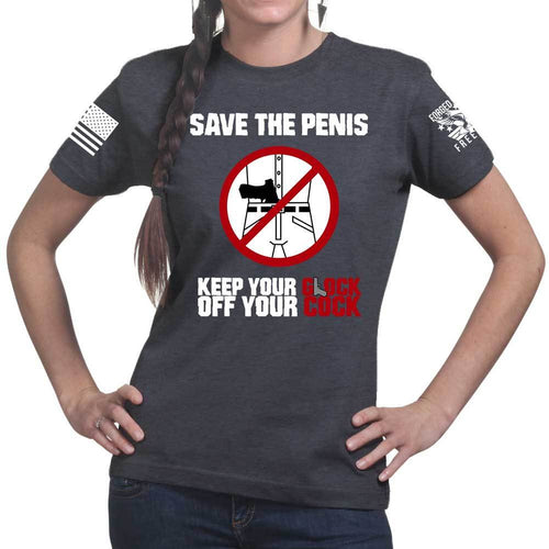 Save The Penis Ladies T-shirt