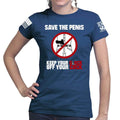 Save The Penis Ladies T-shirt