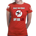 Save The Penis Ladies T-shirt