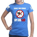 Save The Penis Ladies T-shirt