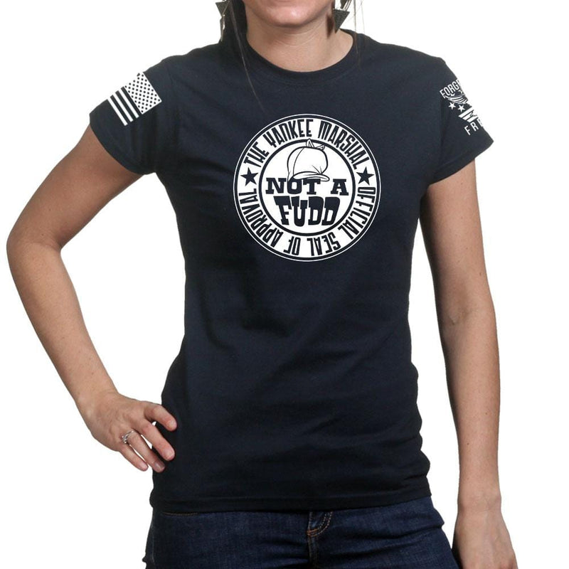 Ladies Yankee Marshal Fudd Seal of Approval T-shirt