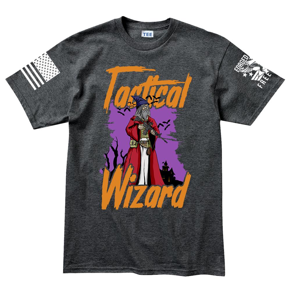 Tactical Wizard Halloween Men's T-shirt – Forged From Freedom