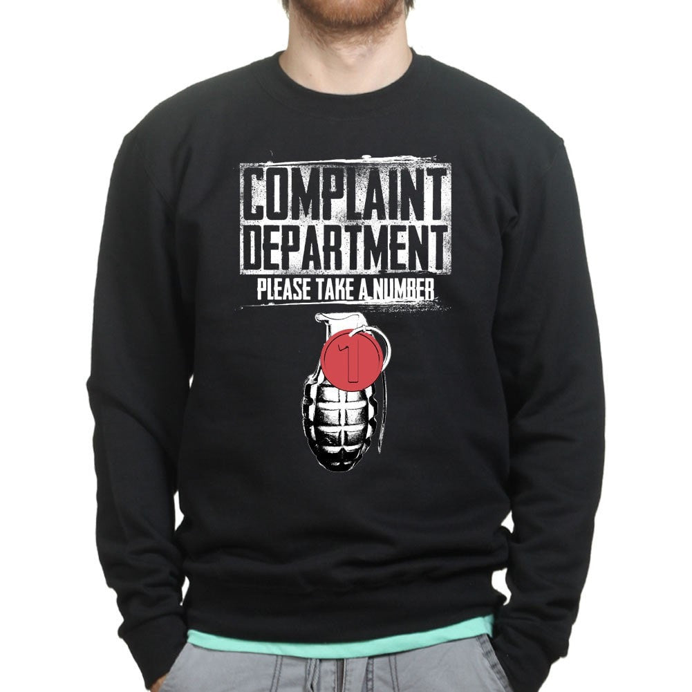Unisex Complaints Department Sweatshirt