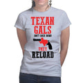 Texan Gals Don't Back Down Ladies T-shirt